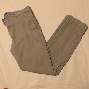 JCrew Flex Chino Driggs 30 x 30 tan pants